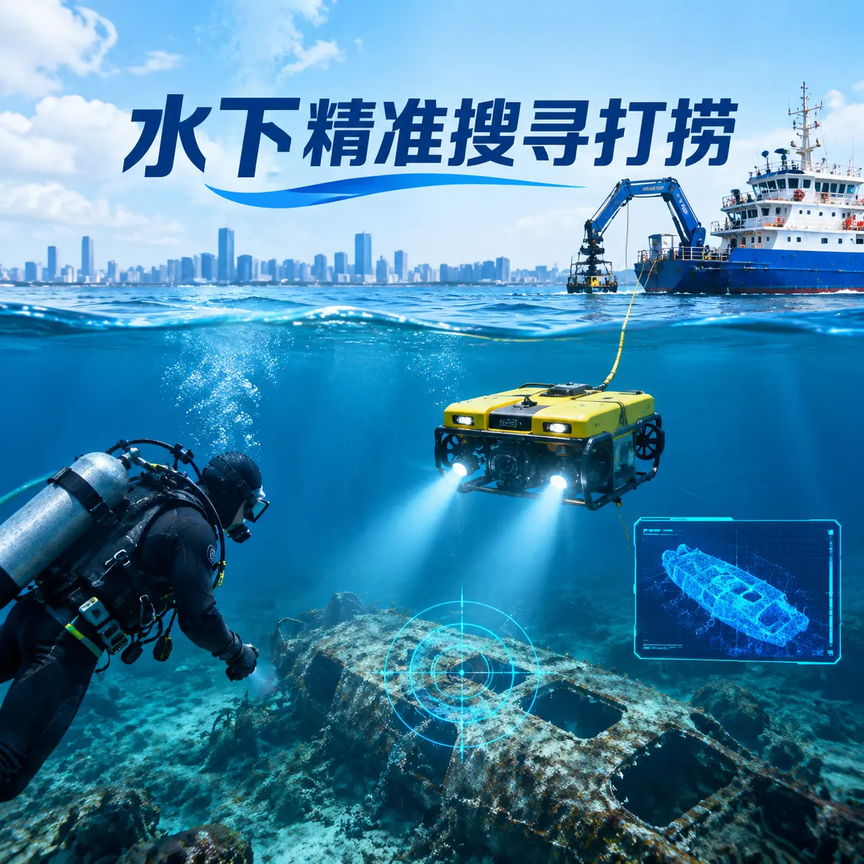 宁津水下精准搜寻打捞